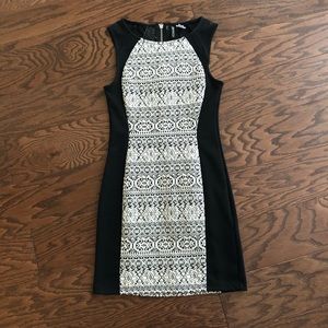 Aztec Pattern Mini Dress